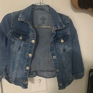 jordache denim jacket little girls size 5t